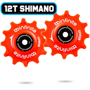 Shimano 11-Speed MTB Ceramitech Pulley Set (set of 2)